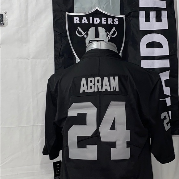 raiders inaugural patch jersey